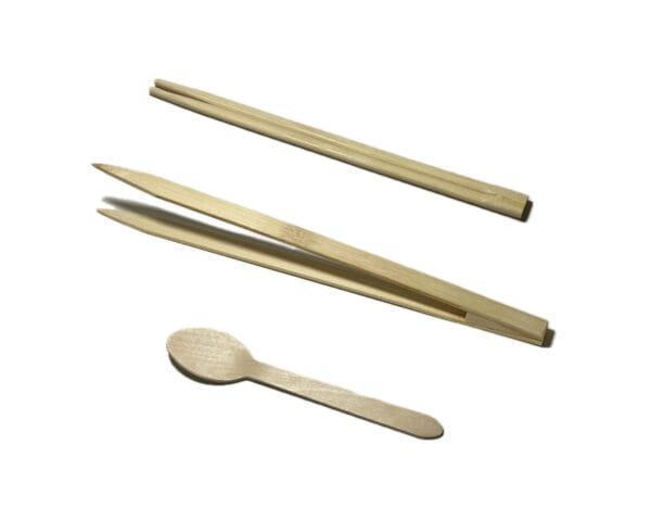 Bamboo terrarium tool set